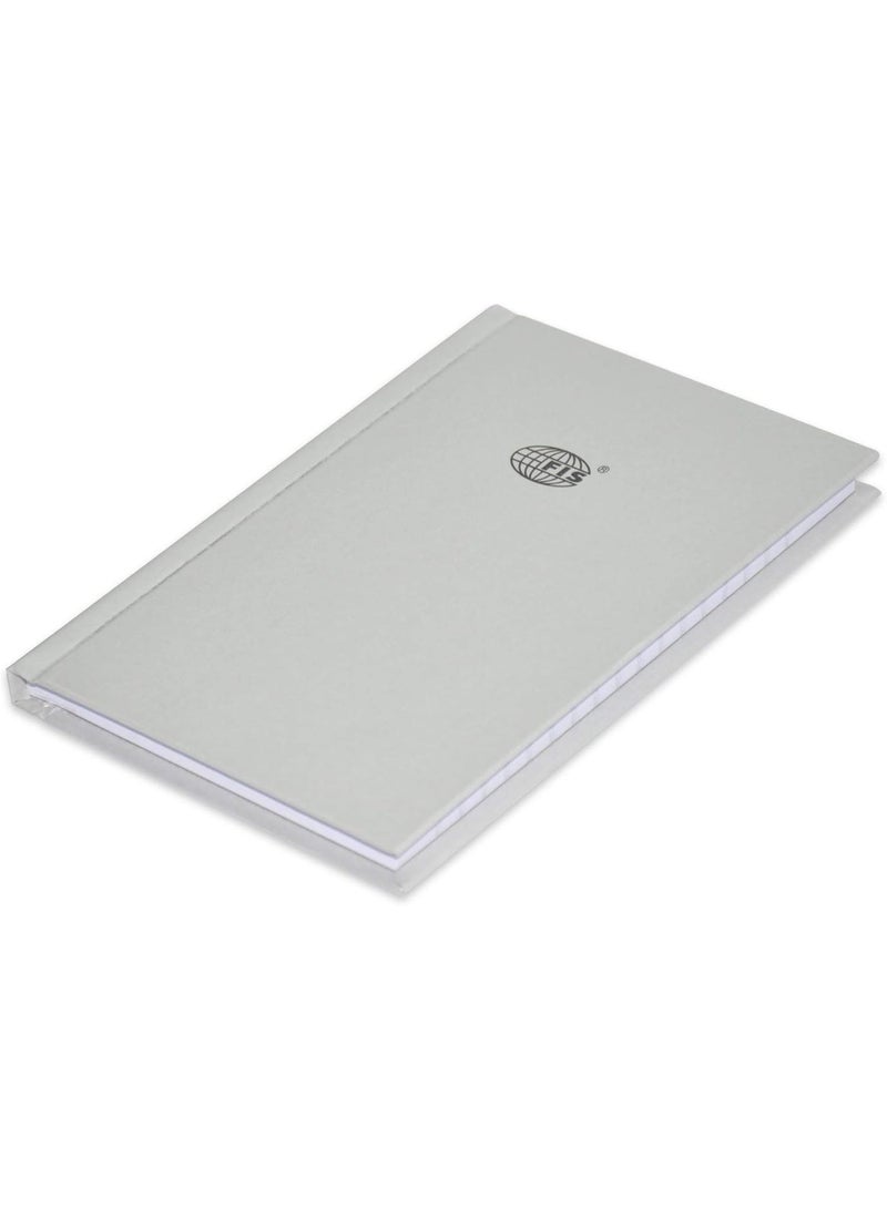 FIS 5-Piece Neon Hard Cover Note Book, 100 Sheets, Single Line, A6 Size, Platinum Colour - FSNBA6N272 - Image 2